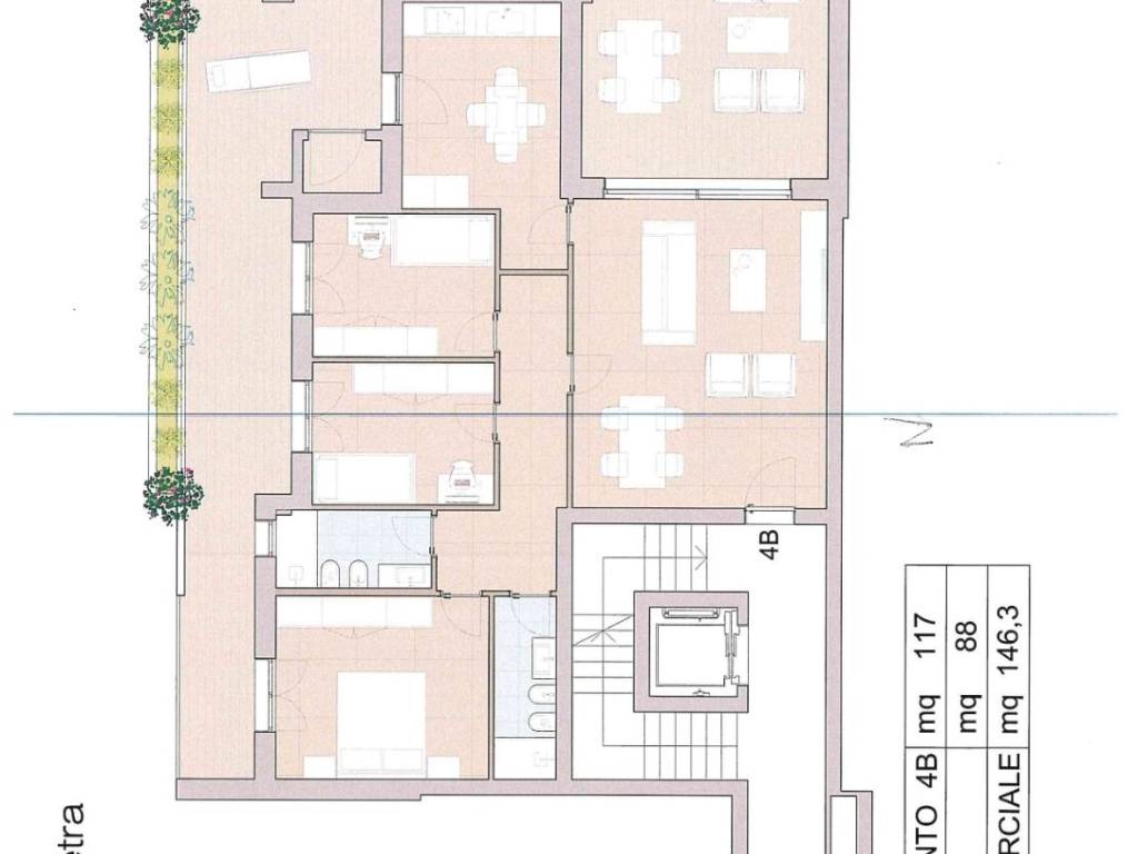 appartamento in vendita a Bari in zona Poggiofranco