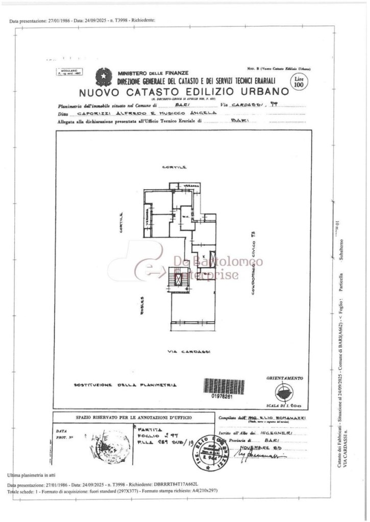 appartamento in vendita a Bari in zona Murat