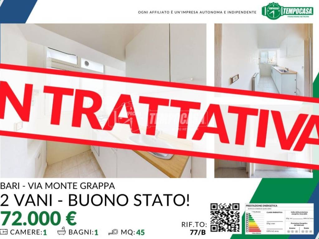 appartamento in vendita a Bari in zona Carrassi