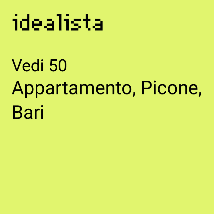 appartamento in vendita a Bari in zona Poggiofranco