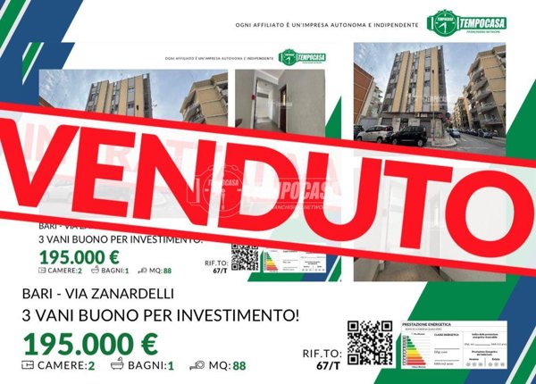 appartamento in vendita a Bari in zona San Pasquale