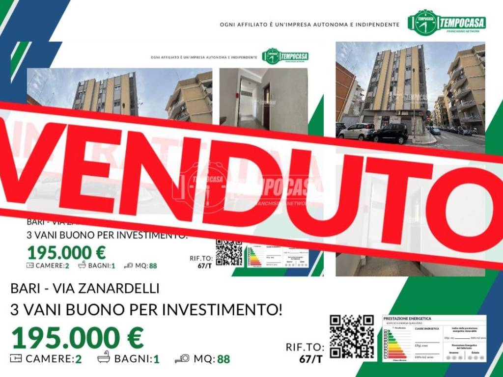 appartamento in vendita a Bari in zona San Pasquale
