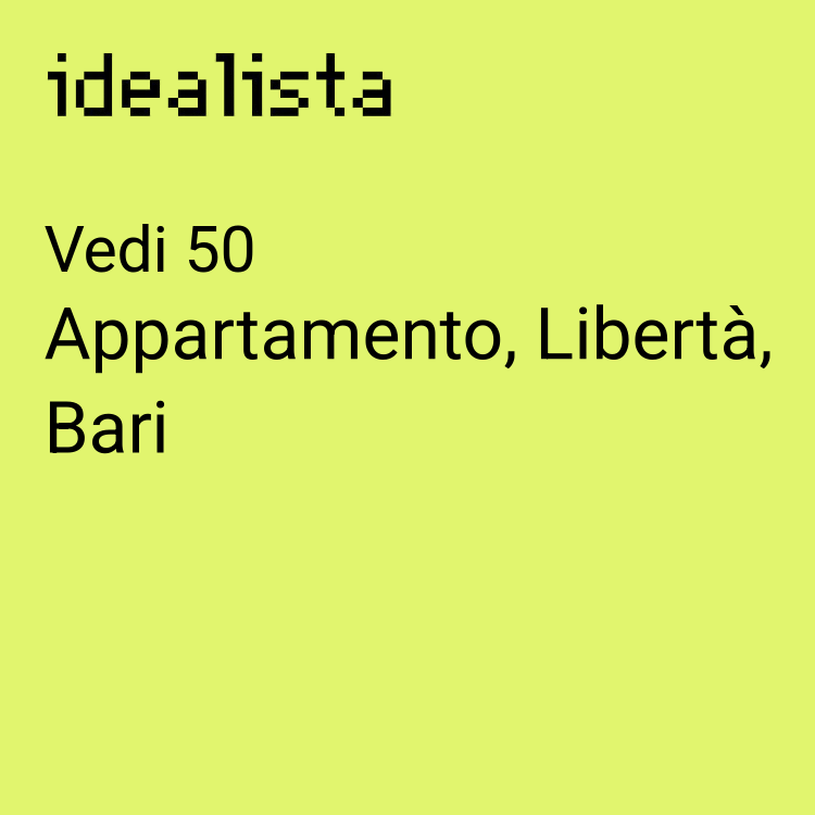 appartamento in vendita a Bari in zona Libertà