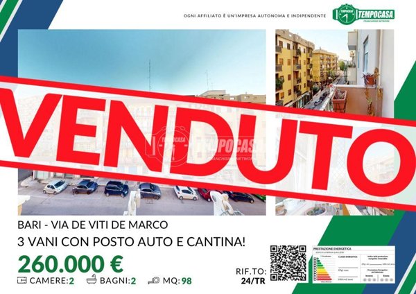 appartamento in vendita a Bari in zona San Pasquale