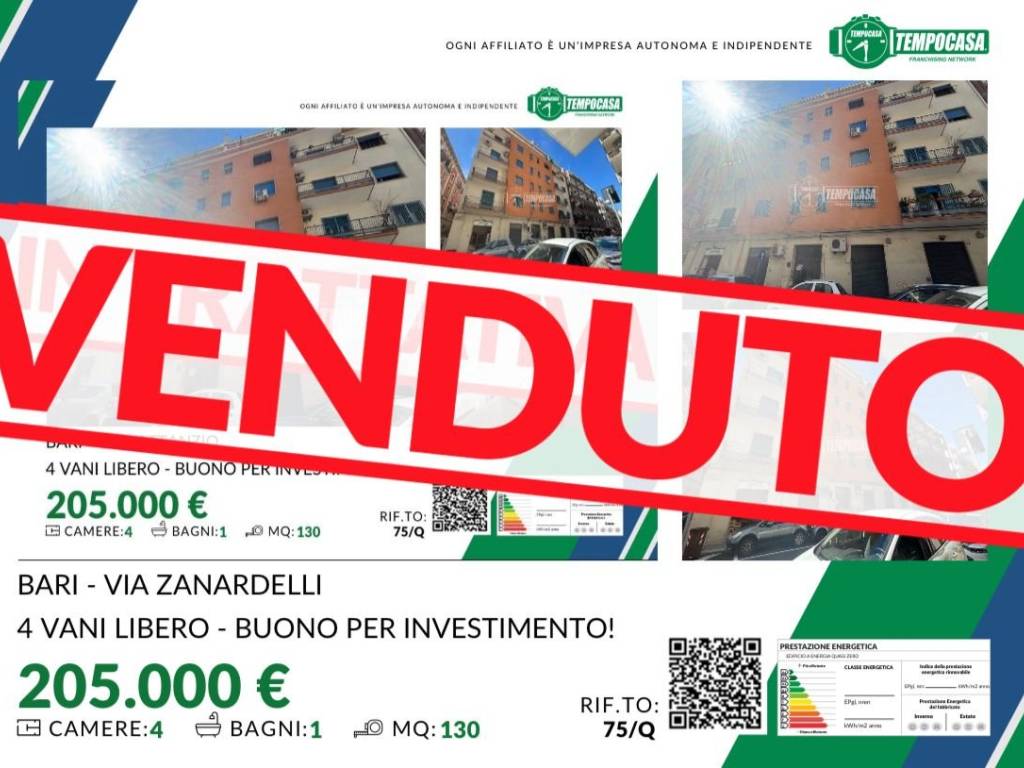 appartamento in vendita a Bari in zona San Pasquale