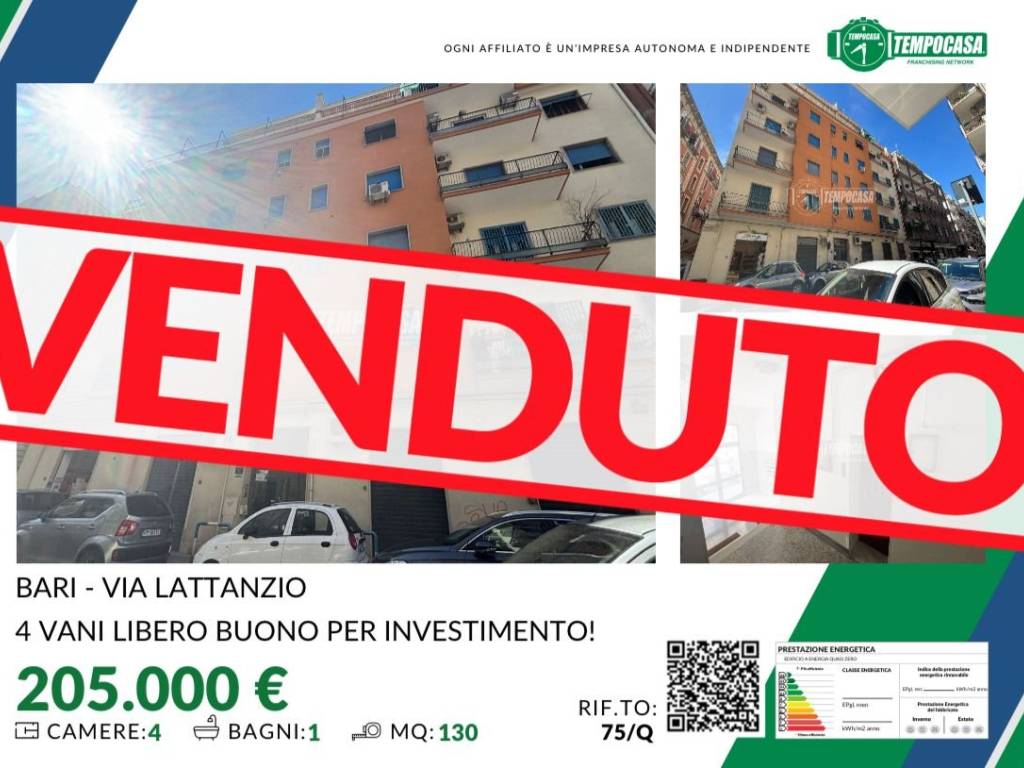 appartamento in vendita a Bari in zona San Pasquale