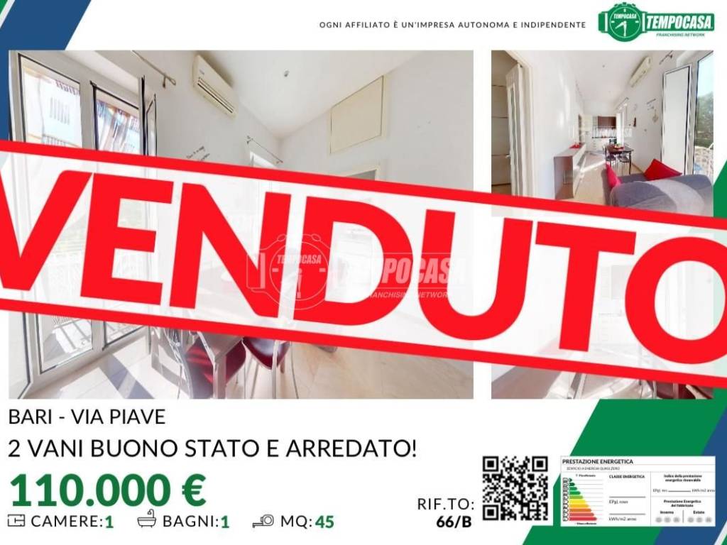 appartamento in vendita a Bari in zona Carrassi