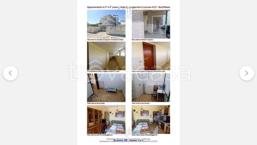 appartamento in vendita a Bari in zona Palese/Macchie