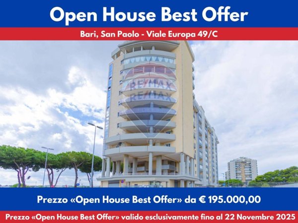 appartamento in vendita a Bari in zona San Paolo