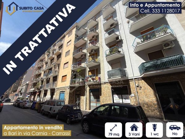 appartamento in vendita a Bari in zona Carrassi