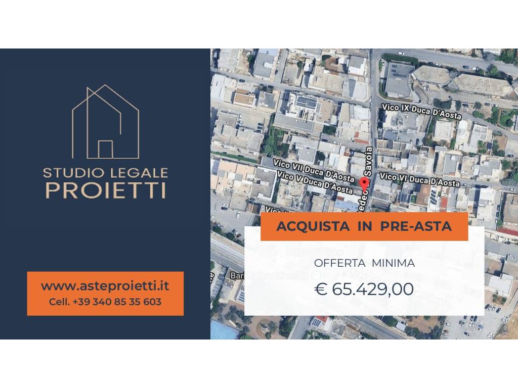 appartamento in vendita a Bari in zona Palese/Macchie