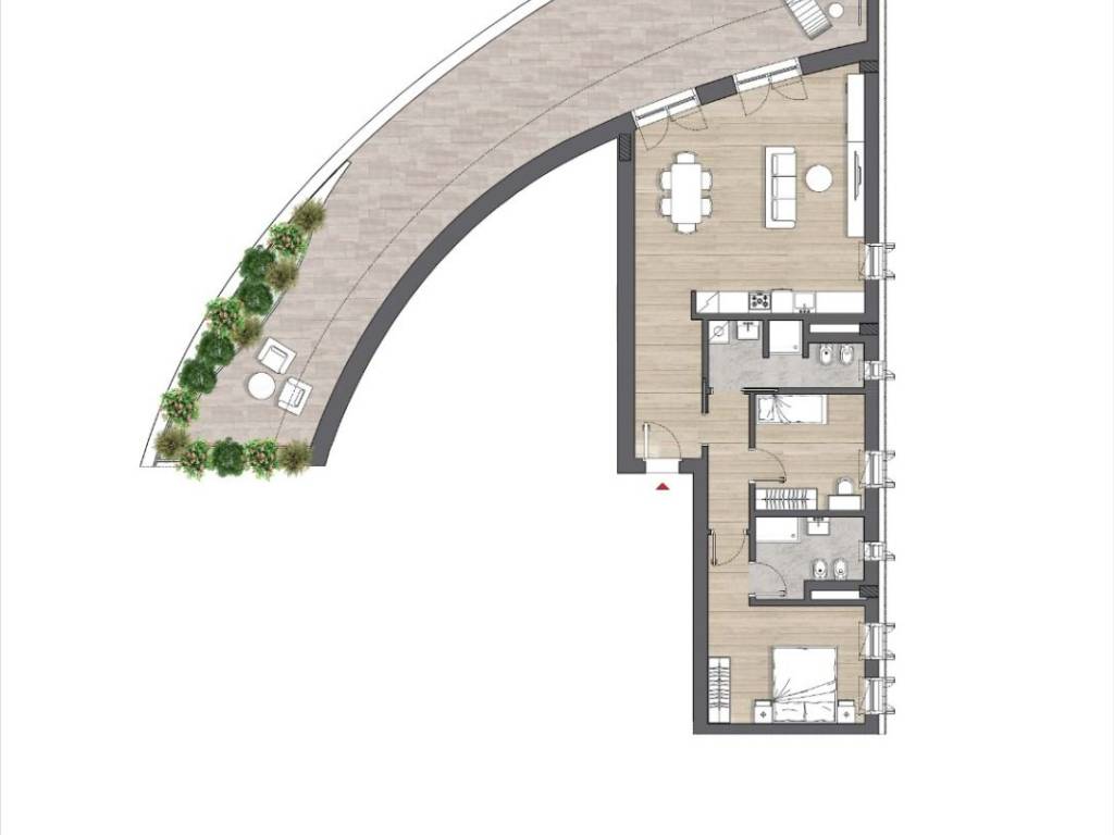 appartamento in vendita a Bari in zona Picone