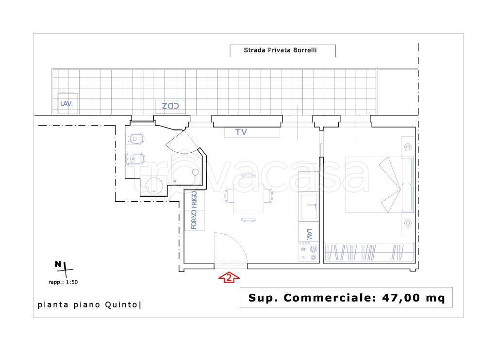 appartamento in vendita a Bari in zona Carrassi