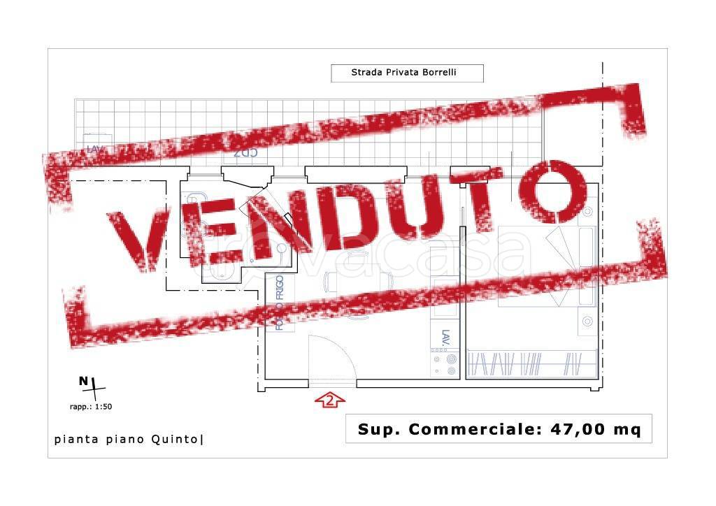 appartamento in vendita a Bari in zona Carrassi