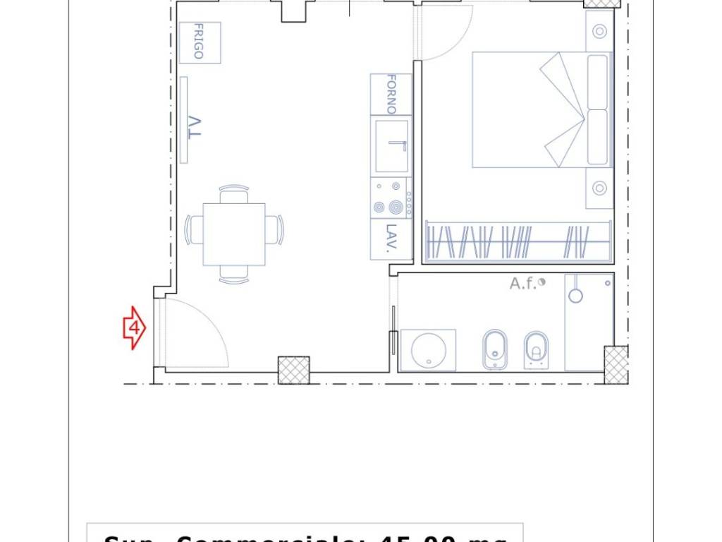 appartamento in vendita a Bari in zona Carrassi