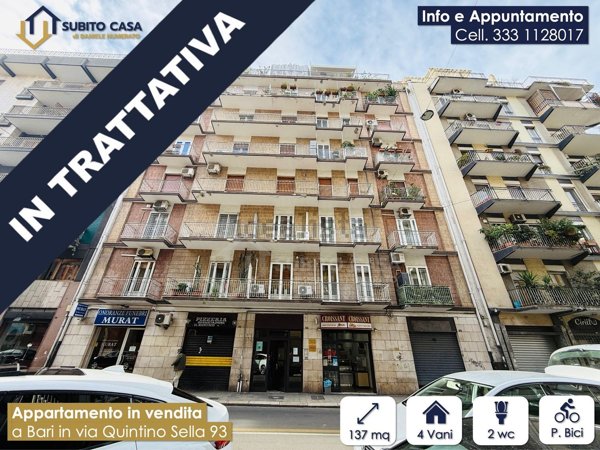 appartamento in vendita a Bari in zona Murat