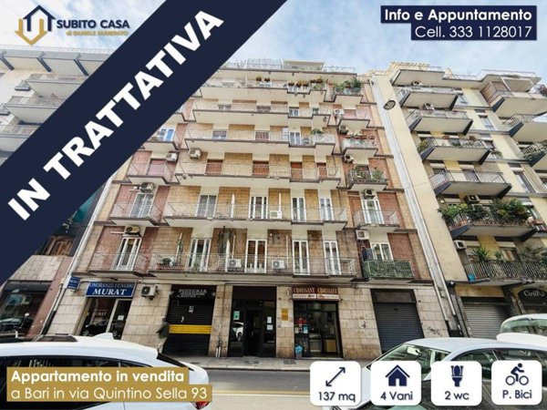 appartamento in vendita a Bari in zona Murat