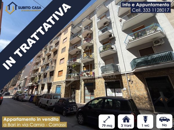 appartamento in vendita a Bari in zona Carrassi