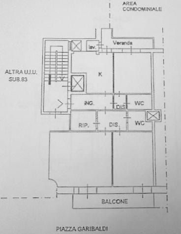 appartamento in vendita a Bari in zona Murat