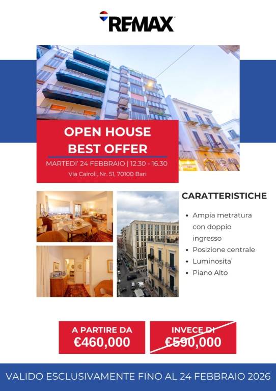 appartamento in vendita a Bari in zona Murat