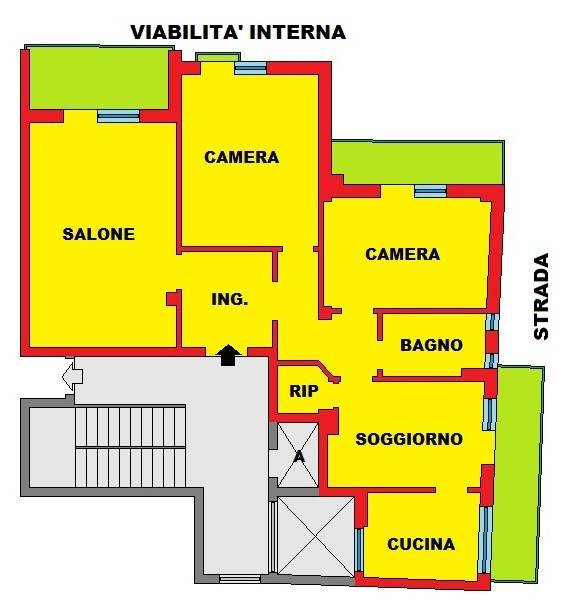 appartamento in vendita a Bari in zona Mungivacca