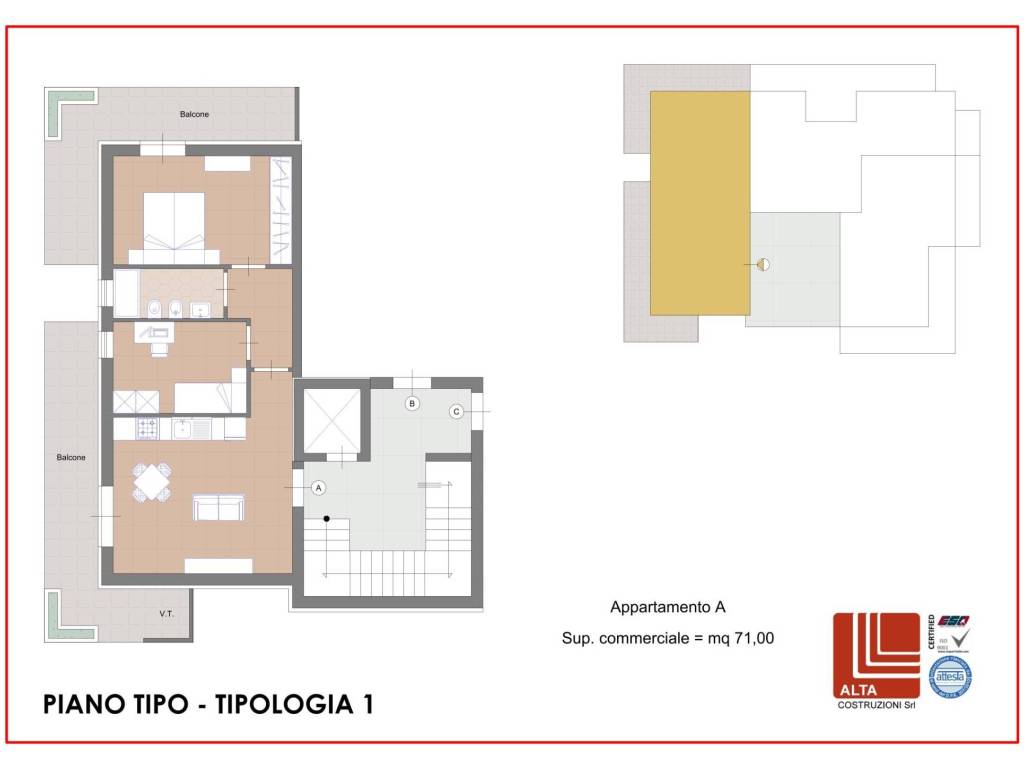 appartamento in vendita a Bari in zona Carrassi