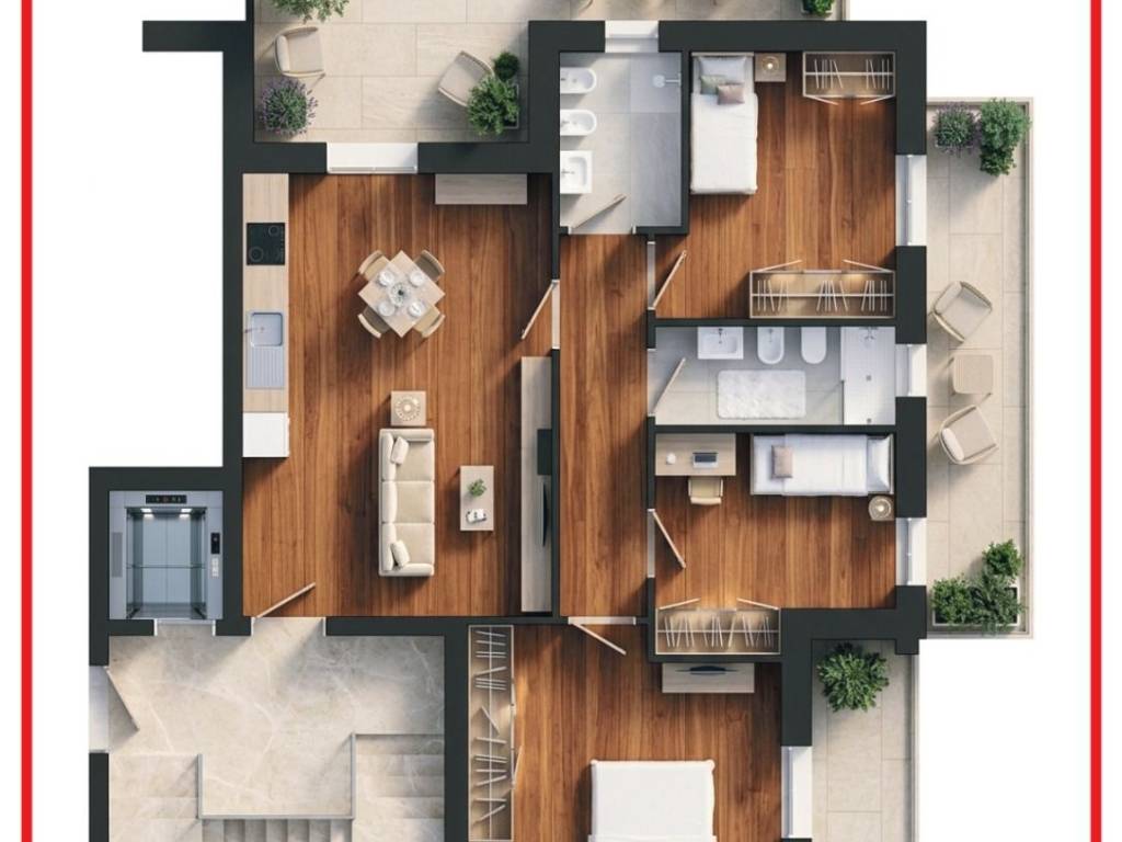 appartamento in vendita a Bari in zona Poggiofranco
