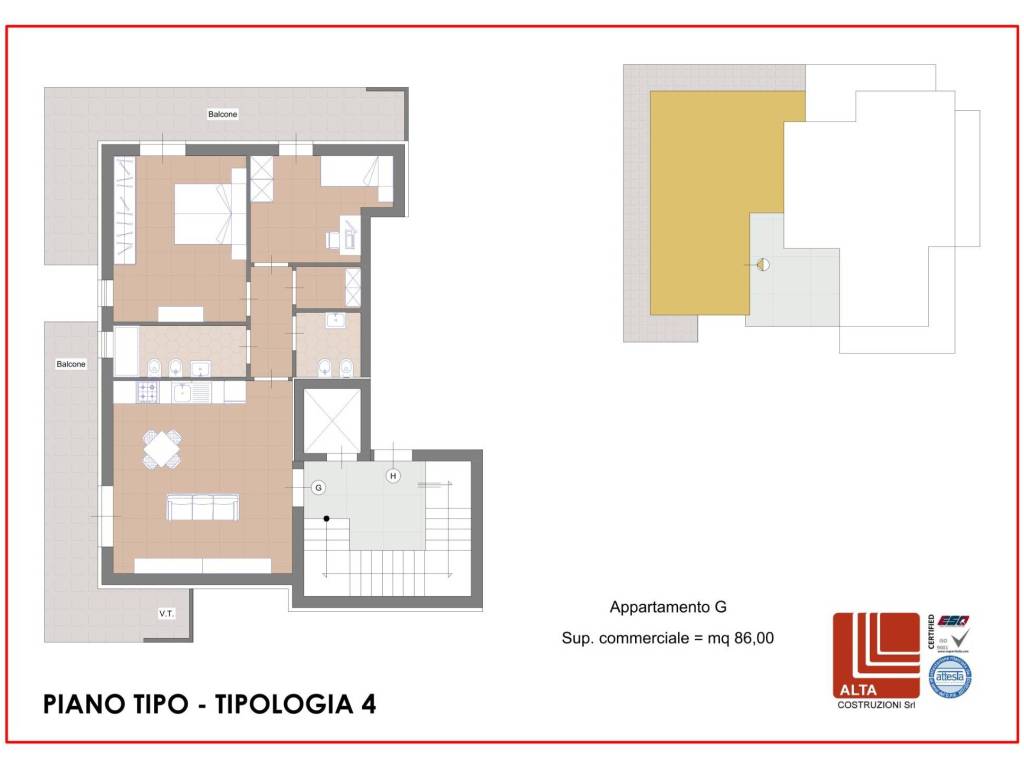 appartamento in vendita a Bari in zona Poggiofranco