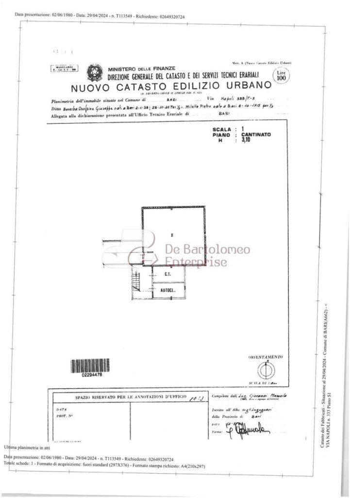 locale commerciale in vendita a Bari in zona Libertà