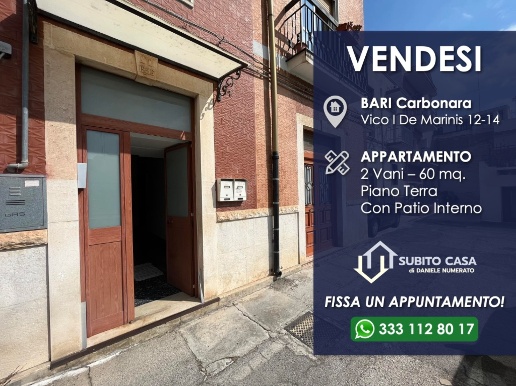 appartamento in vendita a Bari in zona Carbonara