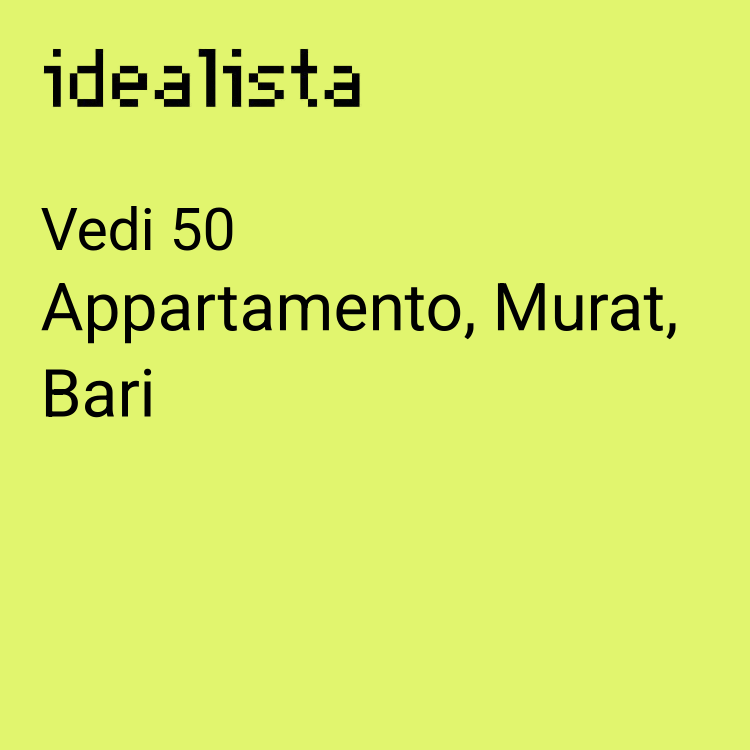 appartamento in vendita a Bari in zona Murat