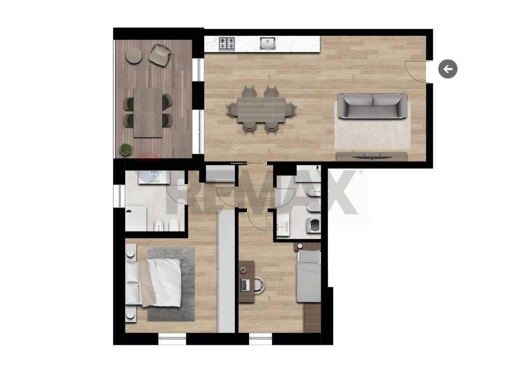 appartamento in vendita a Bari in zona Japigia