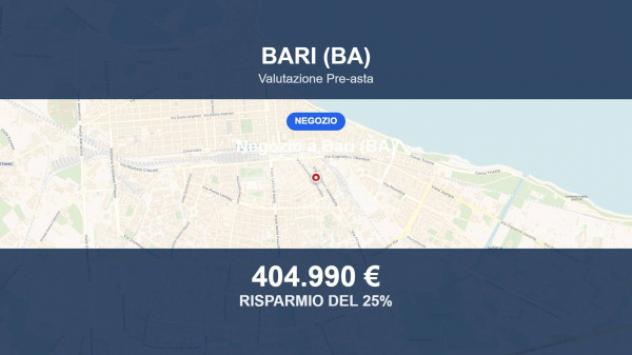 negozio in vendita a Bari in zona San Pasquale