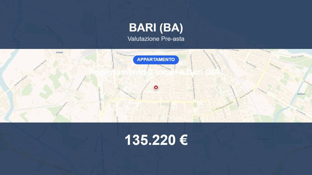 appartamento in vendita a Bari in zona San Pasquale