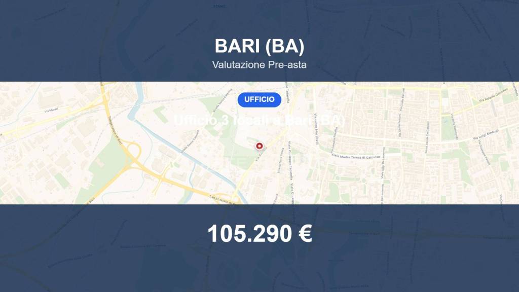 trivano in vendita a Bari in zona Poggiofranco