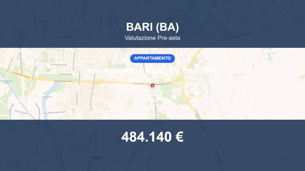 appartamento in vendita a Bari