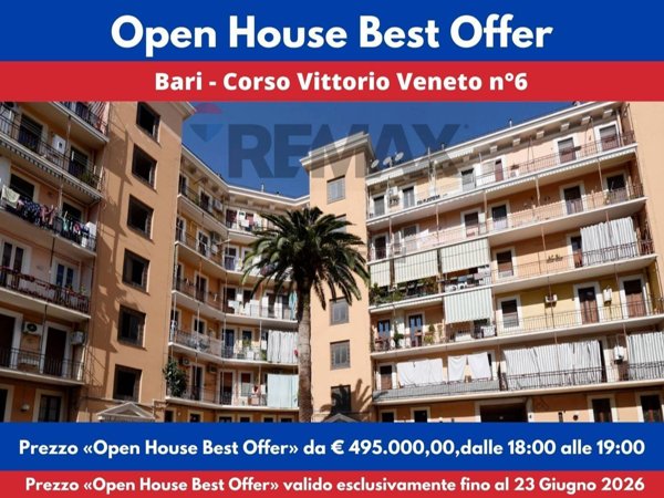 appartamento in vendita a Bari in zona Libertà
