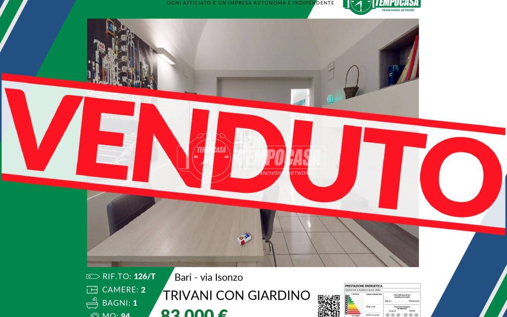 appartamento in vendita a Bari in zona Carrassi