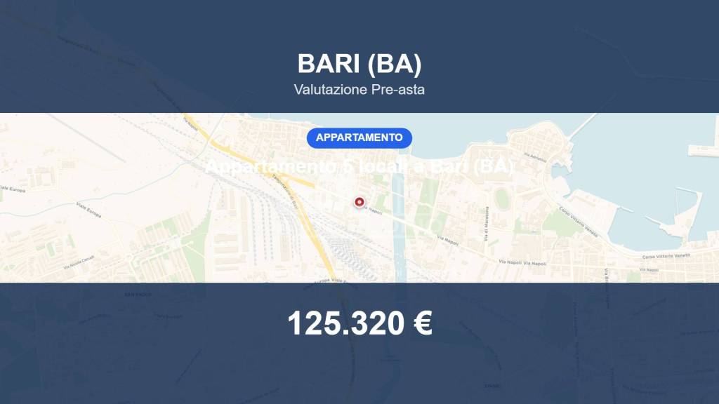 appartamento in vendita a Bari in zona Carbonara