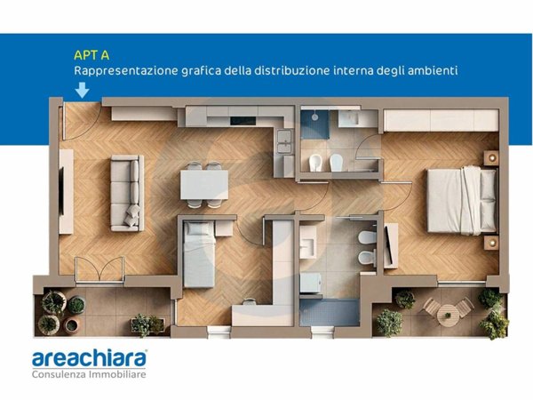 appartamento in vendita a Bari in zona Carrassi