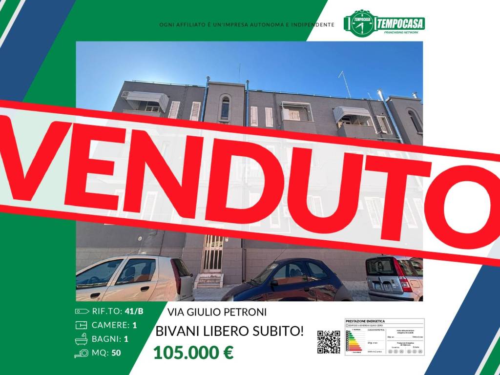 appartamento in vendita a Bari in zona Carrassi