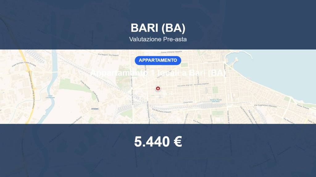 appartamento in vendita a Bari in zona Libertà
