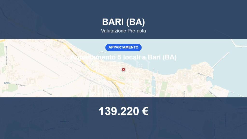 appartamento in vendita a Bari in zona San Girolamo