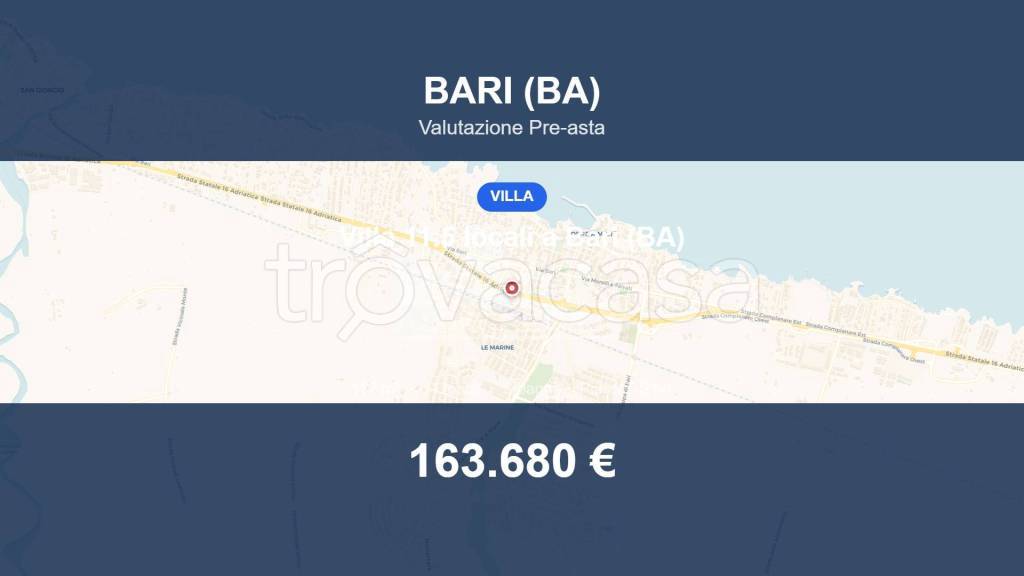 casa indipendente in vendita a Bari in zona Fesca