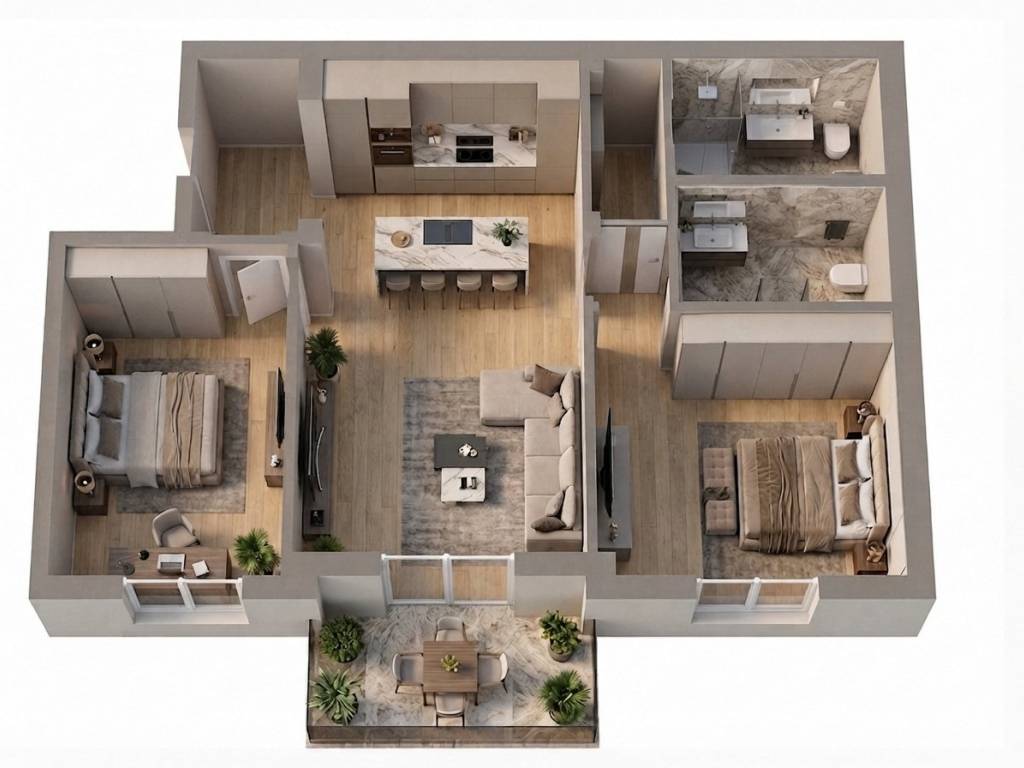 appartamento in vendita a Bari in zona Poggiofranco