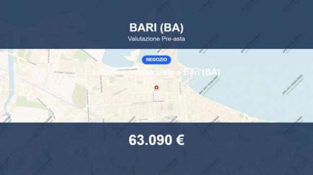 negozio in vendita a Bari in zona Murat