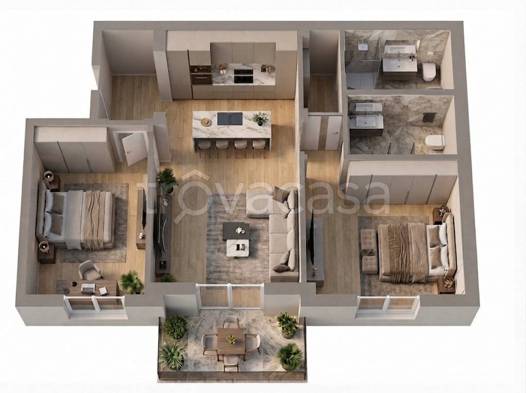 appartamento in vendita a Bari in zona Poggiofranco