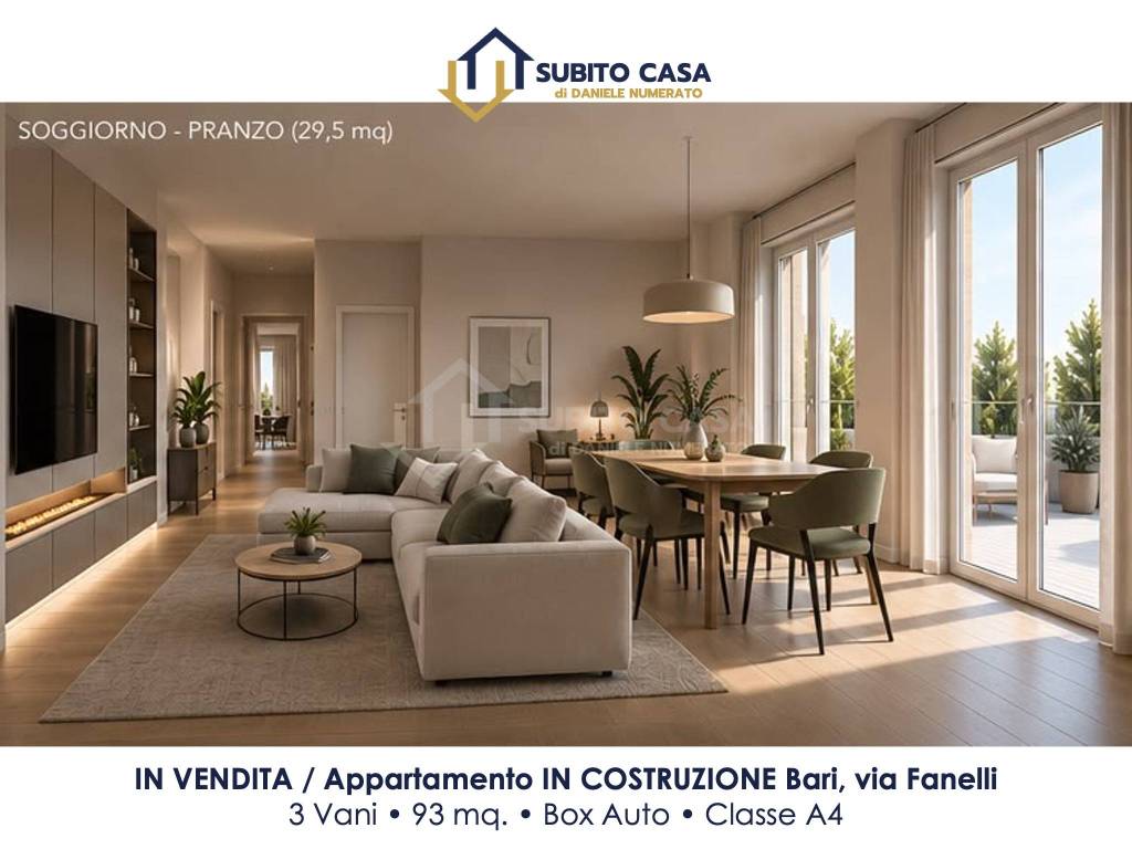 appartamento in vendita a Bari in zona Mungivacca