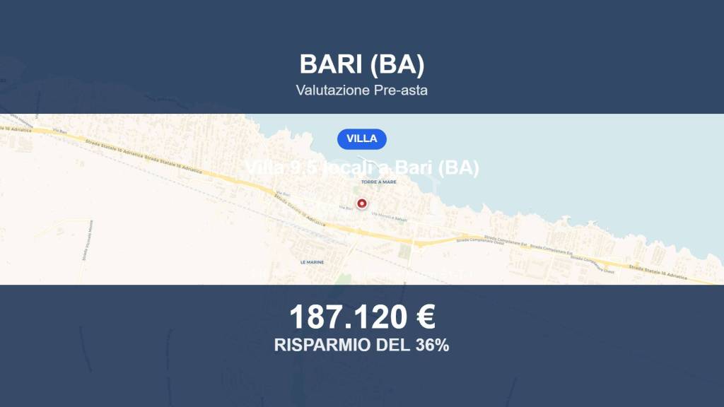 casa indipendente in vendita a Bari in zona Palese/Macchie