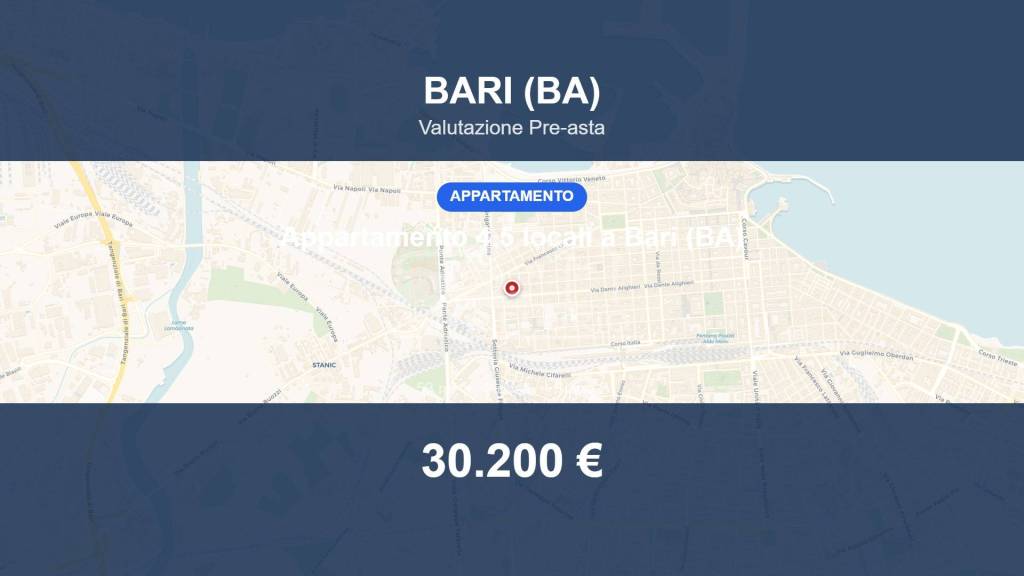appartamento in vendita a Bari in zona Libertà